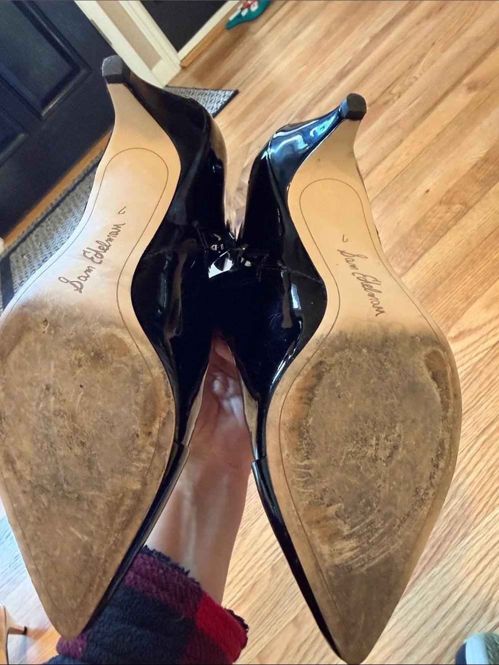 Sam Edelman shiny black